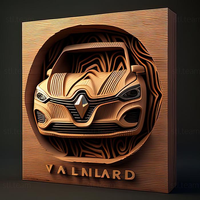 3D model Renault Clio (STL)